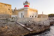Faro di Brucoli Sicilian Lighthouse